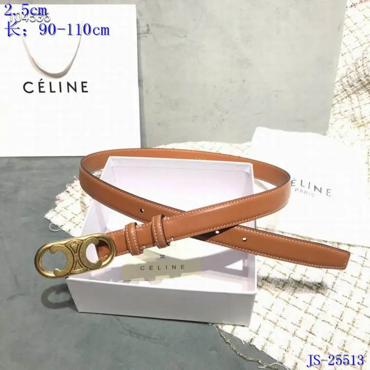 Celine belt 25mmx90-110cm 8L03